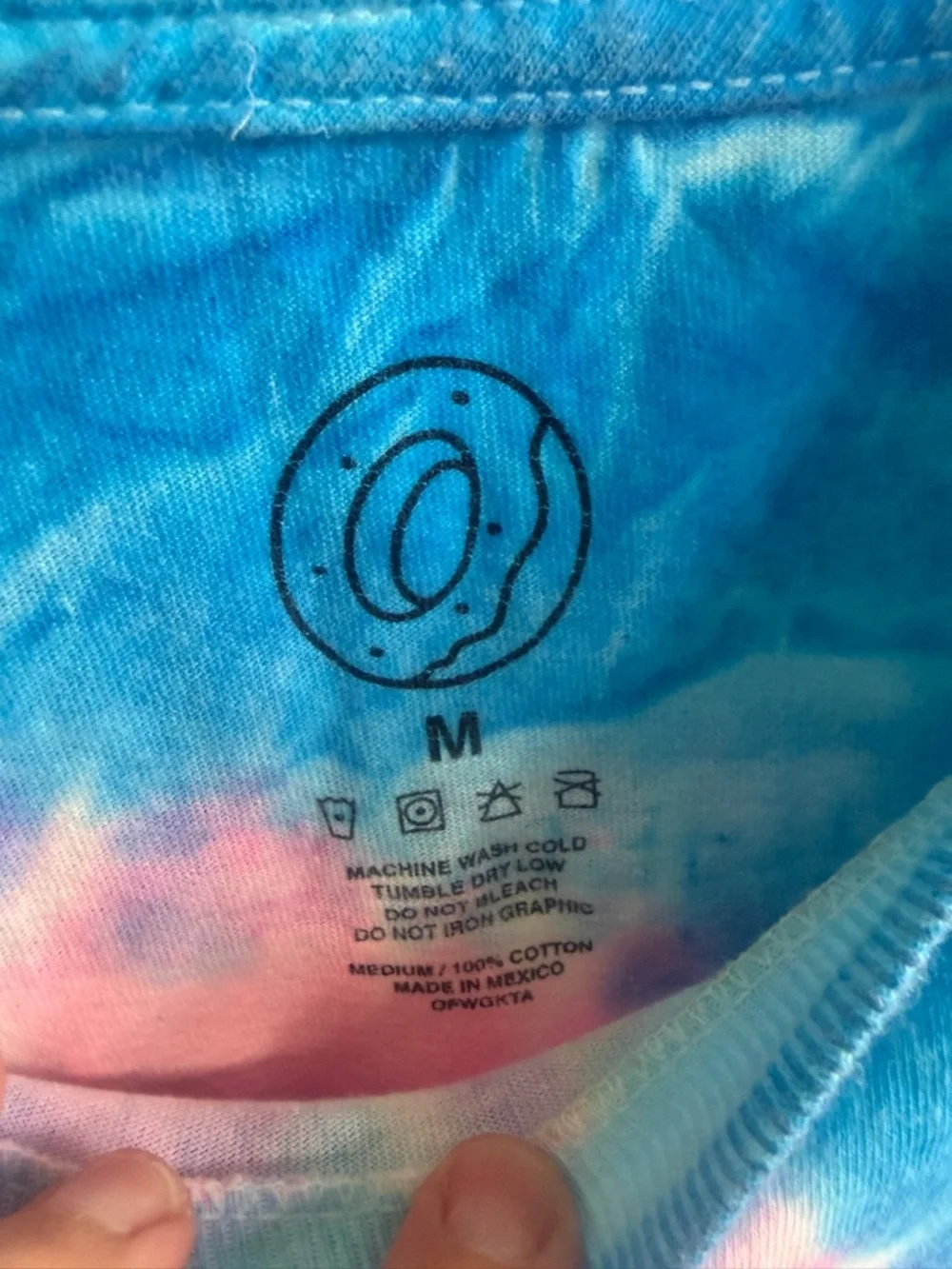 Excellent condition Odd FutureTie-Dye T-Shirt size M. Tyler the Creator Era